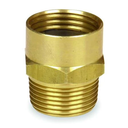 Garden Hose Adapter, 3/4"x3/4", NPTxNH