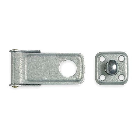 Latching Post Safety Hasp, Steel, 6 In. L