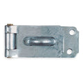 Latching Hinge Hasp, Steel, 7-1/4 In. L