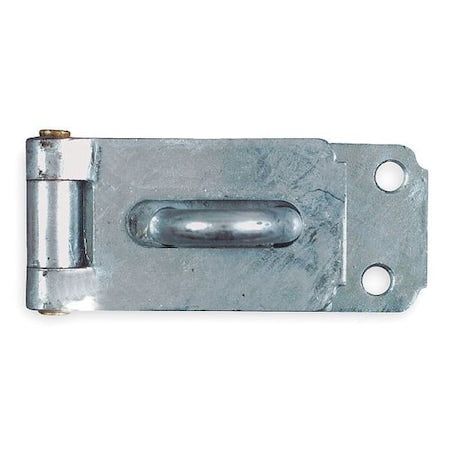 Latching Hinge Hasp, Steel, 7-1/4 In. L
