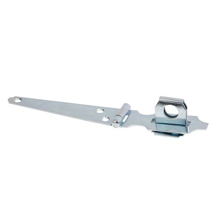 Latching Fixed Staple Hasp, 4-1/2 In. L