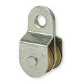 Fixed Eye Double Pulley, Zinc