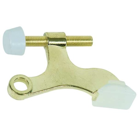 Hinge Pin Door Stop, Zinc Die Cast, 1"H x 1/2"W