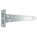 Tee Hinge, Steel, 1 1/16 in Leaf W x 3 1/8 in Leaf H, Galvanized Steel