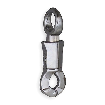 Fixed Eye Panic Snap Bolt, Chrome