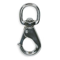 Snap Bolt, Swivel Eye, Steel, 3-3/8 In H