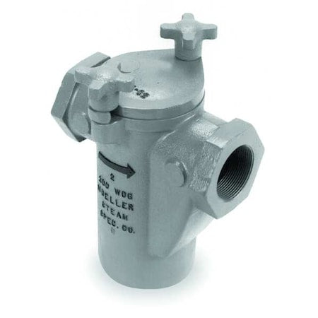 Basket Strainer, 1"" Pipe, FNPT x FNPT, Cast Stainless Steel, 275 psi at 100 Degrees F