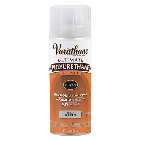 Polyurethane Spray, Clear, 11.25 oz.