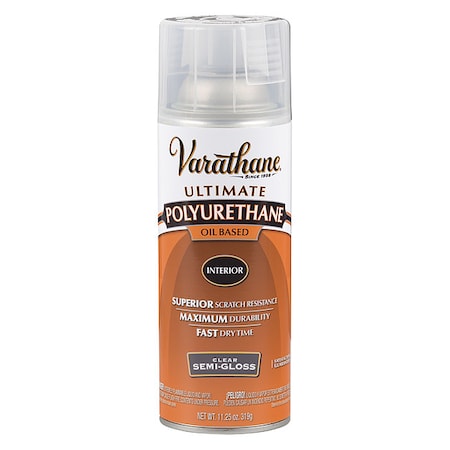 Polyurethane Spray, Clear, 11.25 oz.
