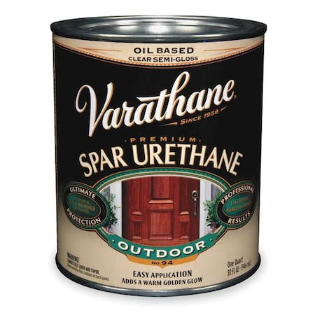 Spar Urethane, Clear, Satin, 1 gal.