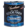 Floor Finish, Water Based, Crystal Clear, Gloss, 1 gal