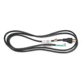 Power Cord, 5-15P, SJT, 12 ft., Blk, 15A, 12/3