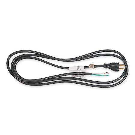 Power Cord, 5-15P, SJO, 8 ft., Blk, 15A, 12/3
