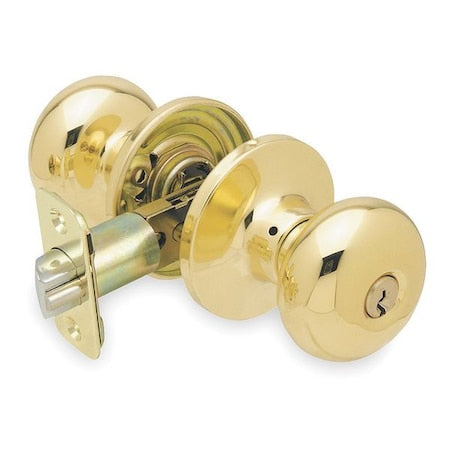 Knob Lockset, Mechanical, Entrance, Grd. 3