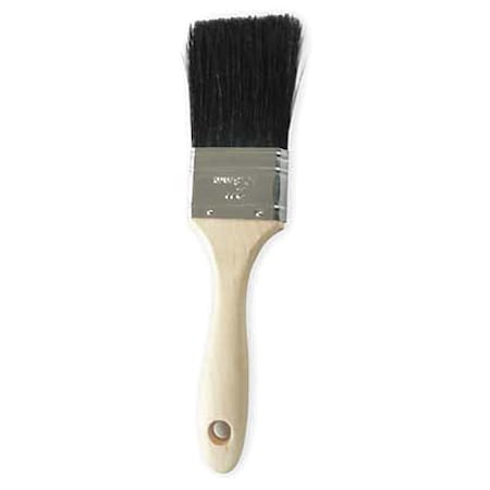 2" Flat Sash Soft, China Hair Bristle, Paint Brush, Sealed Wood Handle