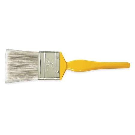 2" Flat Sash Soft, Synthetic Bristle, Paint Brush, Plastic Handle