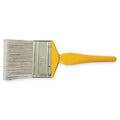 3" Flat Sash Soft, Synthetic Bristle, Paint Brush, Plastic Handle