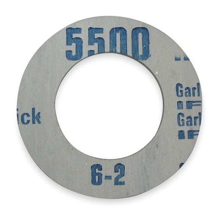 Gasket,Ring,8 In,Inorganic Fiber,Gray