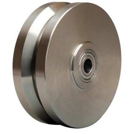 Caster Wheel, Steel, 6 in., 1200 lb.