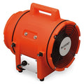 Confined Space Fan, Orange, 12" W