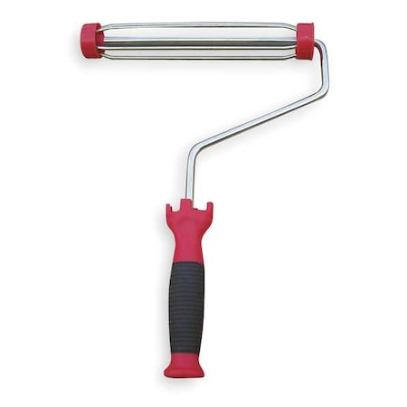 Paint Roller Frame, Cage, Soft Rubber Handle, 9" Rollers