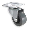 Plate Caster, 120 lb. Ld Rating, Plain