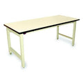 Bolted Workbenches, Laminate, 60" W, 30" to 36" Height, 5000 lb., Straight