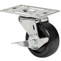 Swivel Plat Cstr, Polyolfin, 3 in, 210 lb, A