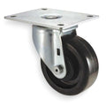 Swivl Plate Cstr, Phenolic, 4 in., 450 lb, D