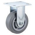 Rgd Plat Castr, Therm Rubbr, 5 in., 400 lb.