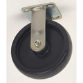 Rgd Plat Caster, Polyolefin, 8 in., 900 lb.