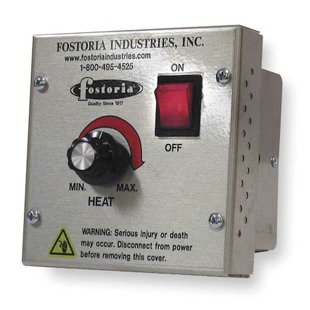 Wall Variable Heat Cntrl Knob, Off Switch