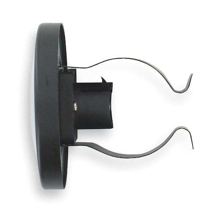 Pipe-mount bimetal surface thermometer, range 70 to 370 Degrees F, 1-5/8"" to 2-3/8"" pipe.