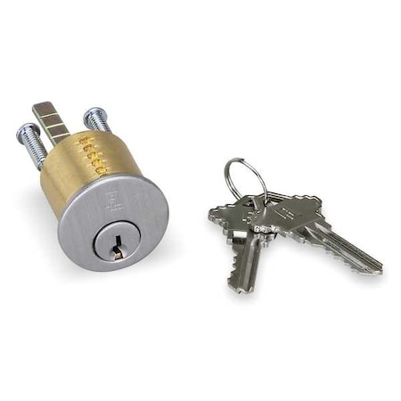 Exit Alarm Cylinder, Keyed Different