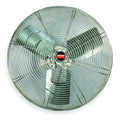 Washdown Industrial Washdown Fan, Wall Mount, 24 in Blade Dia, 115/230V, 6,849 cfm, Non-Oscillating