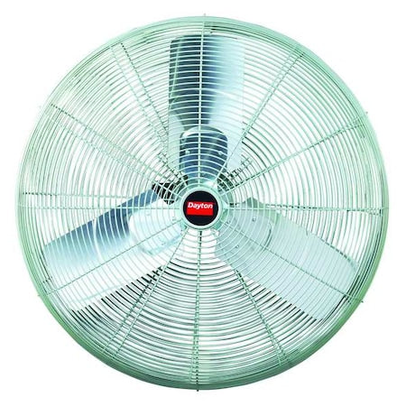 Standard Duty Industrial Fan, 30 in Blade Dia, Non-Oscillating, 115VAC, 8800/9800 CFM