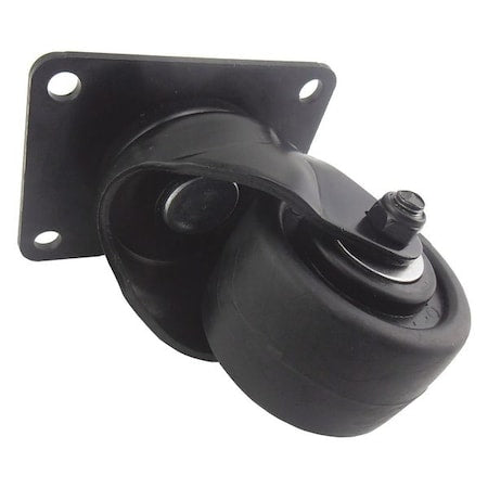 Swivel Plt Cstr, Polypropylene, 3in, 500 lb