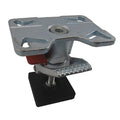 Adjustable Floor Lock, Top Plate, 11-1/2in