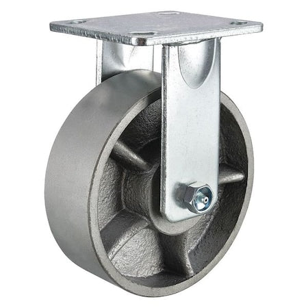 Kingpinless Rgd Cstr, 3500 lb, 7-1/2 in. H