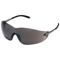 Winger, Safety Glasses, Anti-Scratch, Gray Lens, Silver Frame, Frameless
