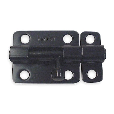 Slide Barrel Bolt, Black, 2-1/2 In