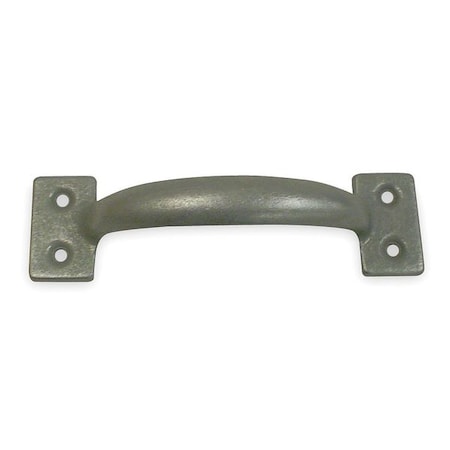 Utility Pull, Steel, 6 1/2 In L, Galv., Unthr. Through Holes