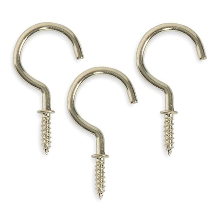 Cup, Type Hook, Length 1 1/4 In, PK20