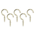 Cup, Type Hook, Brass, Length 7/8 In, PK20