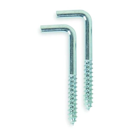 Square Hook, Length 2 In, PK20