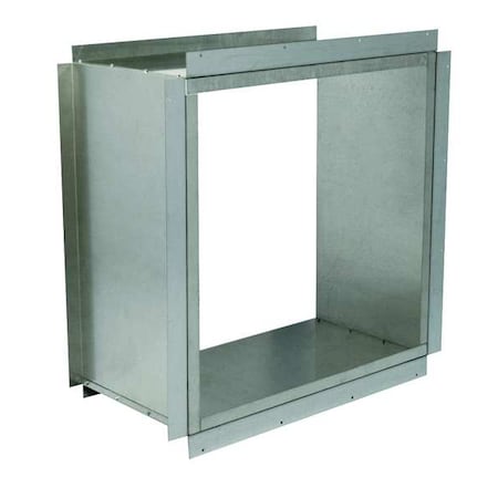 Wall Collar, 16In Bl, Galv Steel, 20 1/4In