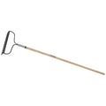 16-1/4 in Steel Not Applicable Bow Rake, 16 Tines, 60 in L Wood Handle