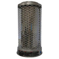 Portable Gas Floor Heater, Natural Gas, Matchless Piezo, 50/70/100,000 BtuH, 16 5/16 in L