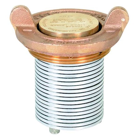 Drum Safety Vent, Vertical, 2 In Threads