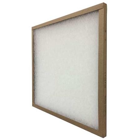Non-Pleated Air Filter, 16x16x2, MERV 1